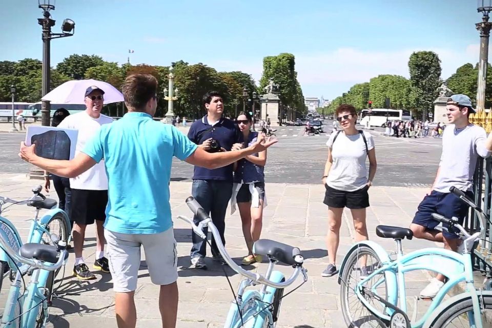 Best of Paris Bike Tour - Grand Palais, Champs-Élysées, Place de la Concorde: the classic Paris corridor