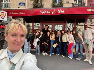 Emily inspired walking tour - Place Colette start: the Metro entrance you’ll actually notice