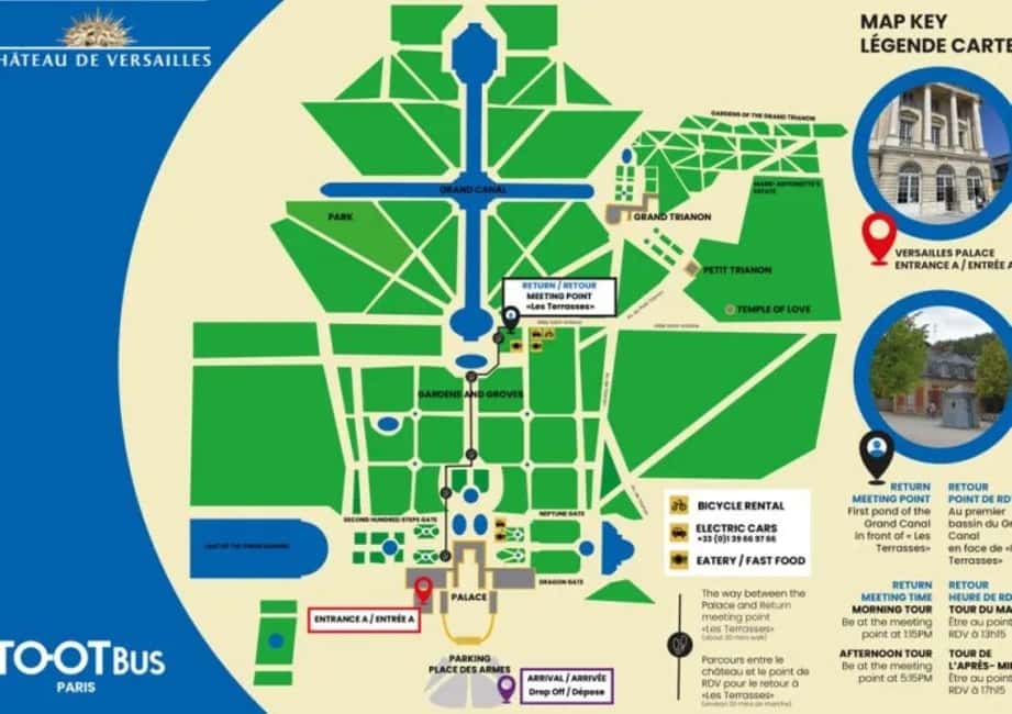Excursion from Paris to Versailles Palace by Tootbus - Versailles gardens and the palace grounds: where the scale hits you