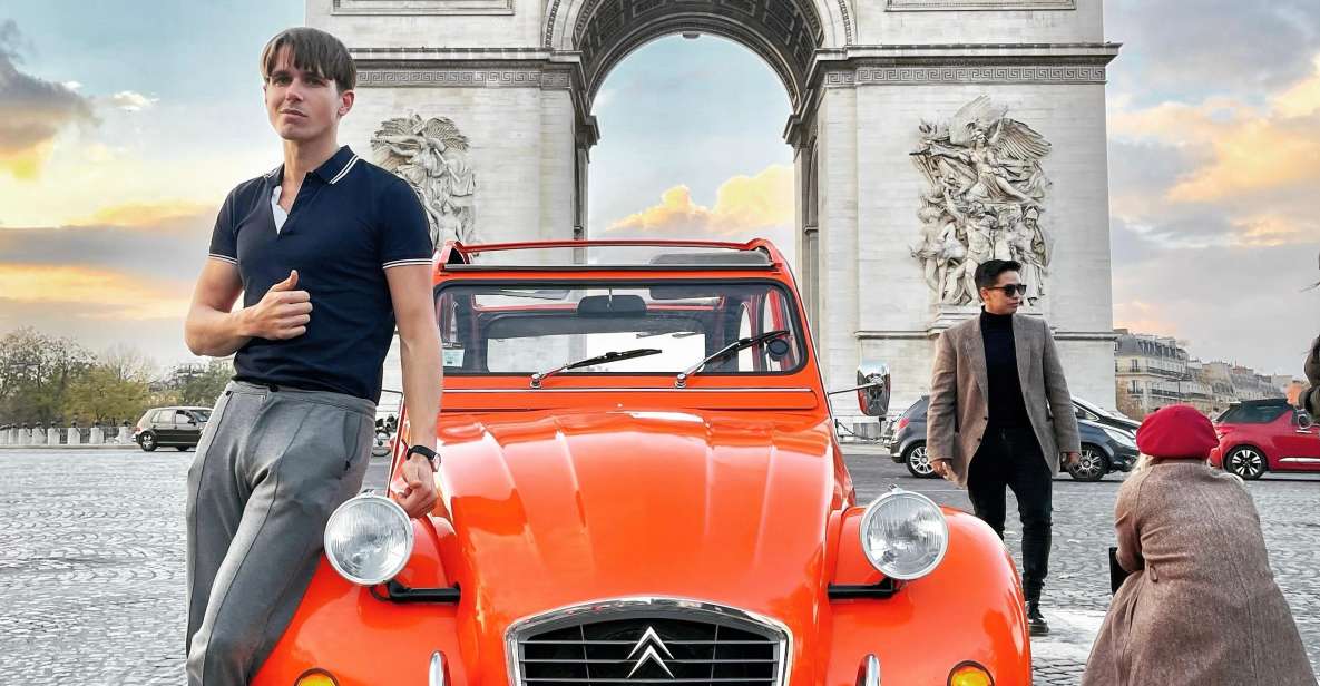 Guided Tour of Paris in Classic Convertible - Sacré-Cœur and Montmartre Views Without the Climbing Stress