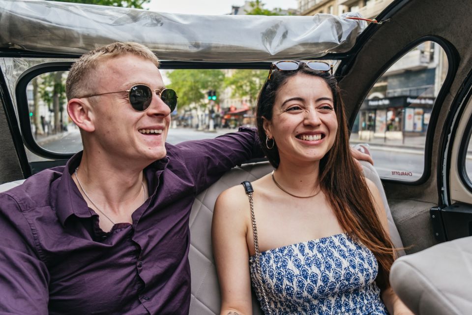 Paris: 1-Hour Vintage Citroen 2CV Tour - Champs-Élysées and Place de la Concorde: your fast start in the city center