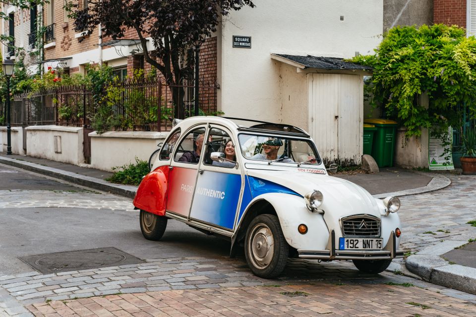 Paris: 1-Hour Vintage Citroen 2CV Tour - Arc de Triomphe and Trocadéro: the Eiffel Tower build-up