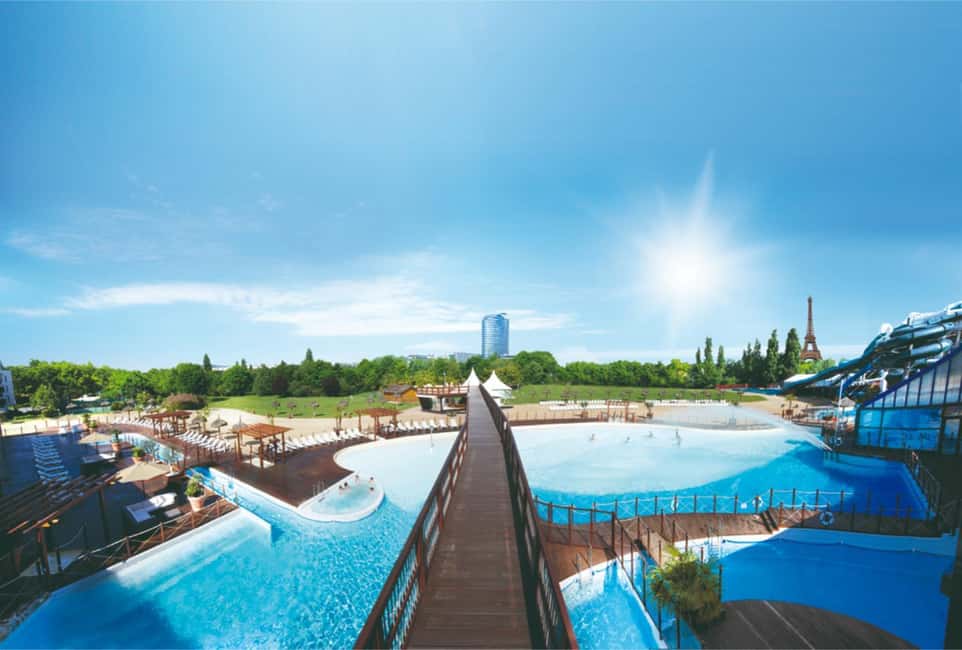 Paris: Aquaboulevard Water Park Entrance Ticket - Entering fast, passing swimwear rules, and surviving bag checks