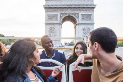 Paris: Arc de Triomphe Ticket & Big Bus Hop-on Hop-off Tour - How the hop-on hop-off bus really helps: stops, timing, and pacing