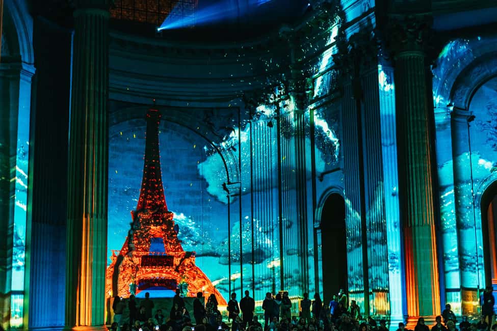 Paris: Aura Invalides Immersive Experience Entry Ticket - Napoleon’s tomb and the dome ceiling: why the show works in this building