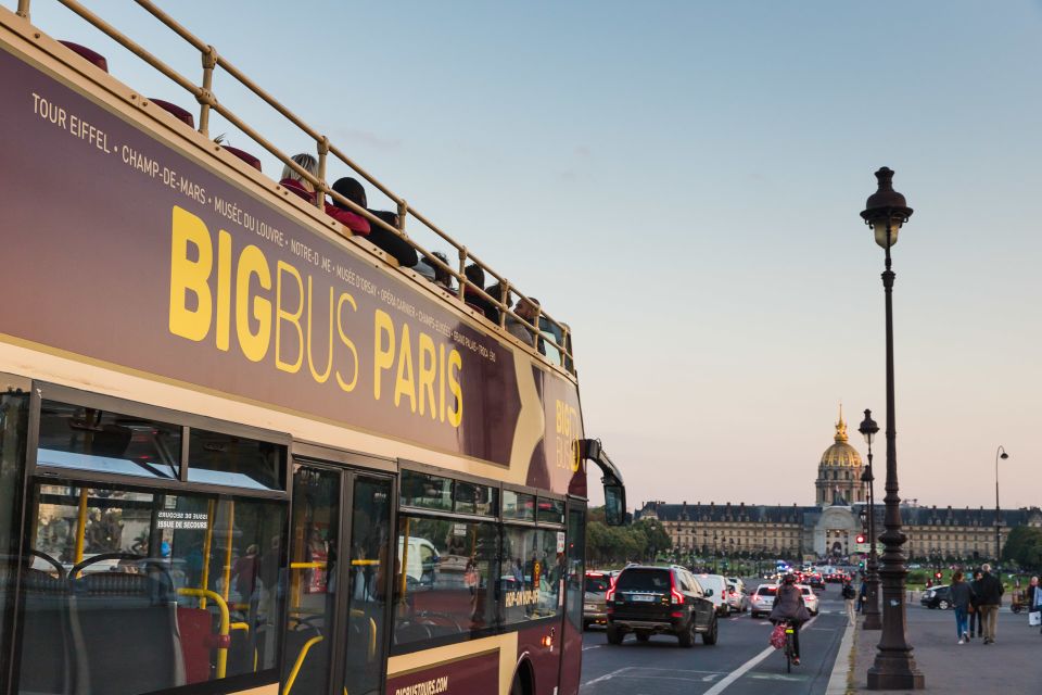Paris: Big Bus Hop-on Hop-off Tour and Seine River Cruise - A smart two-in-one way to see Paris: bus loop plus Seine cruise