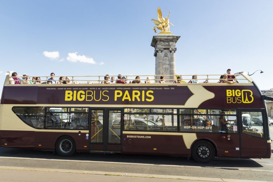 Paris: Big Bus Hop-on Hop-off Tour & Panoramic Night Tour - Key Points You Should Know Before You Ride