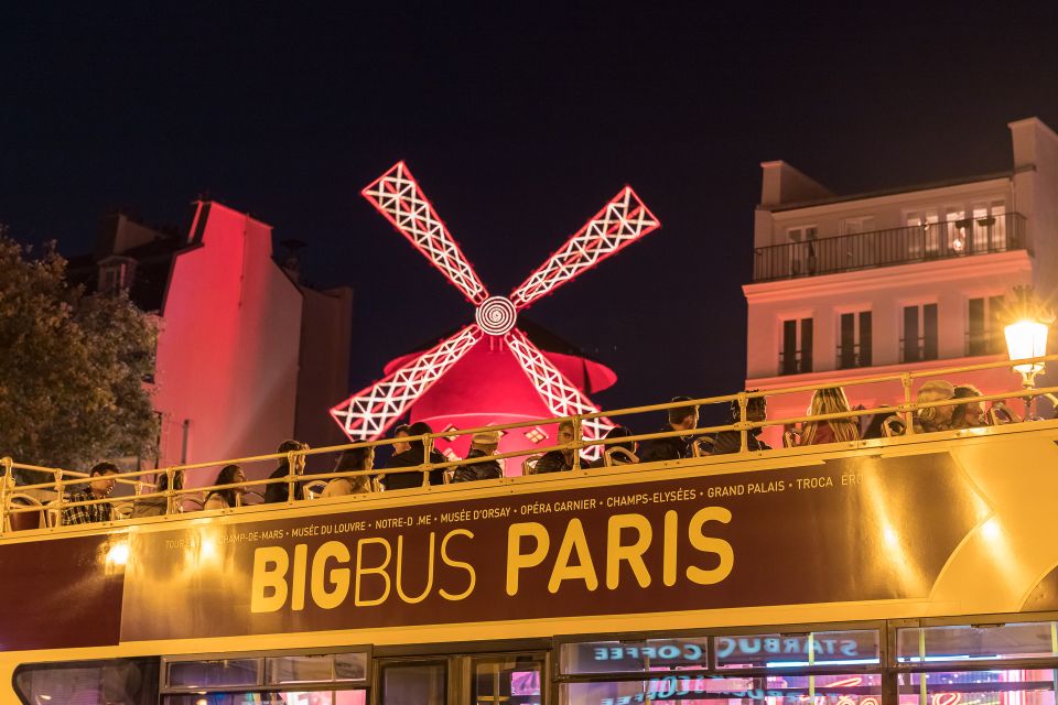 Paris: Big Bus Hop-on Hop-off Tour & Panoramic Night Tour - Musée d’Orsay: Art Without the Museum-Marathon Pressure
