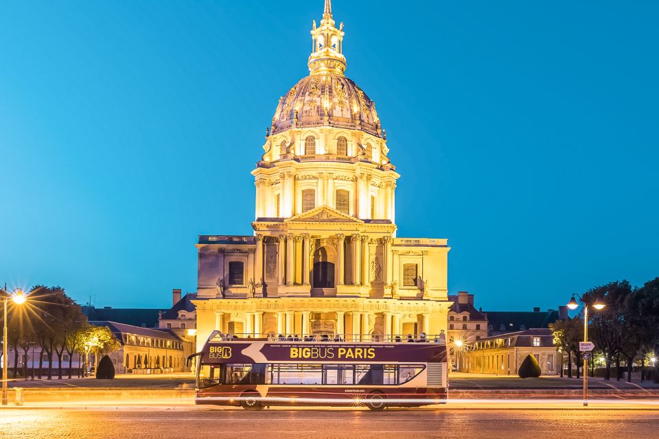 Paris: Big Bus Panoramic Night Tour by Open-Top Bus - Landmark-by-landmark: what you’ll see after dark (and what each stop gives you)