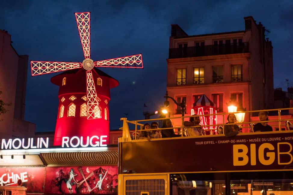 Paris: Big Bus Panoramic Night Tour by Open-Top Bus - FAQ