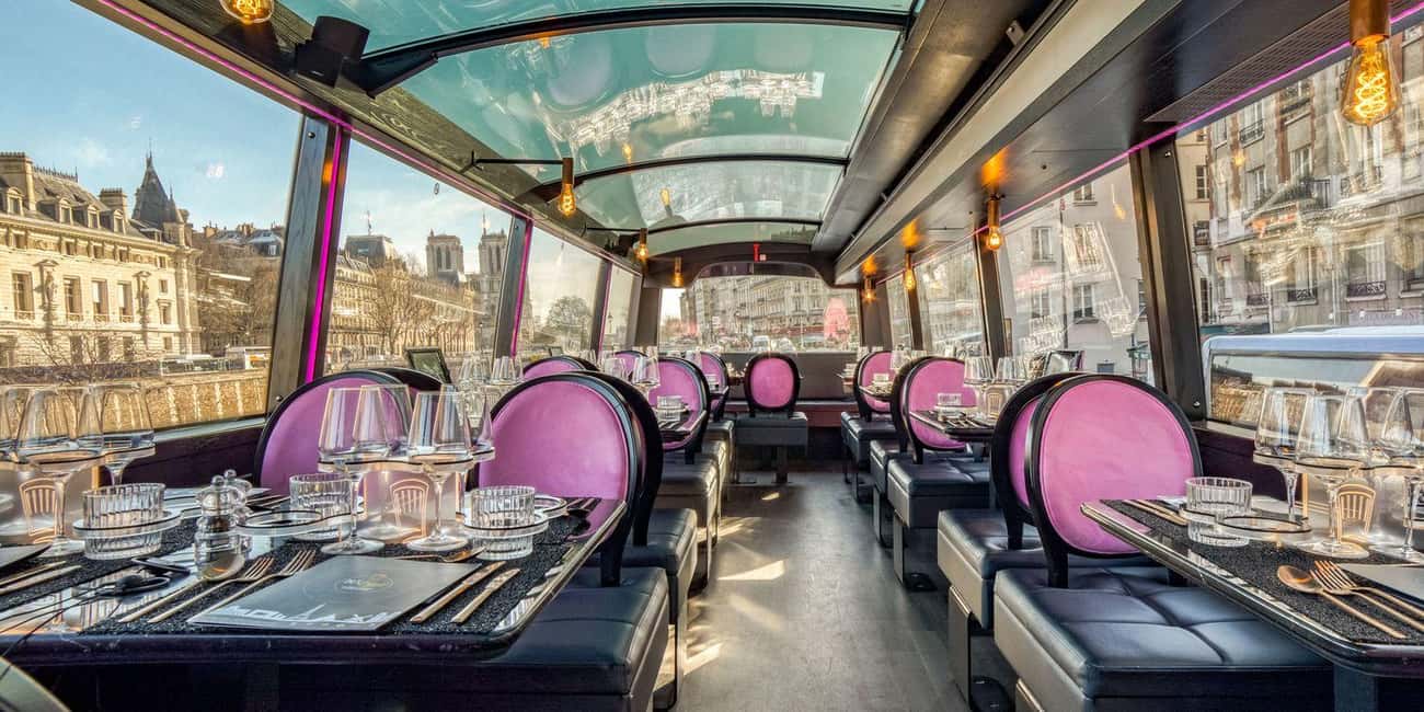 Paris: Bus Toqué Tour with 5-Course Dinner and Champagne - Key things to know before you go