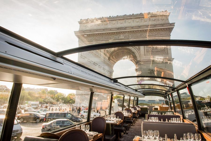 Paris: Bustronome Gourmet Lunch Tour on a Glass-Roof Bus - Chef Vincent Thiessé’s 4-course lunch: what you’ll eat and why it’s valuable