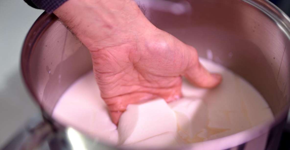 Paris: Butter and Cheesemaking Workshop - Tomme fraiche steps (without the mystery): following a cheese master