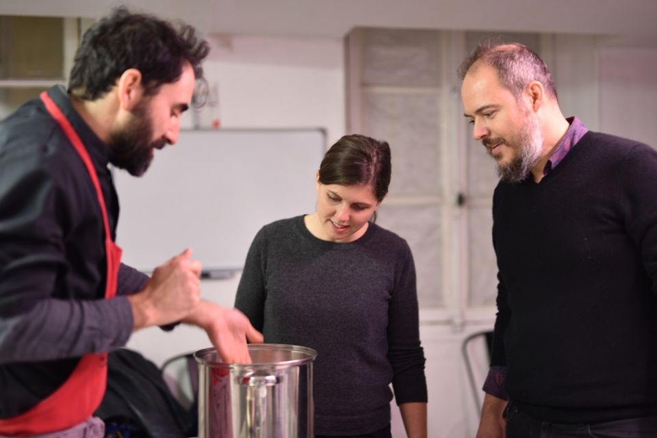 Paris: Butter and Cheesemaking Workshop - The finish: wine + tastings, and why that matters