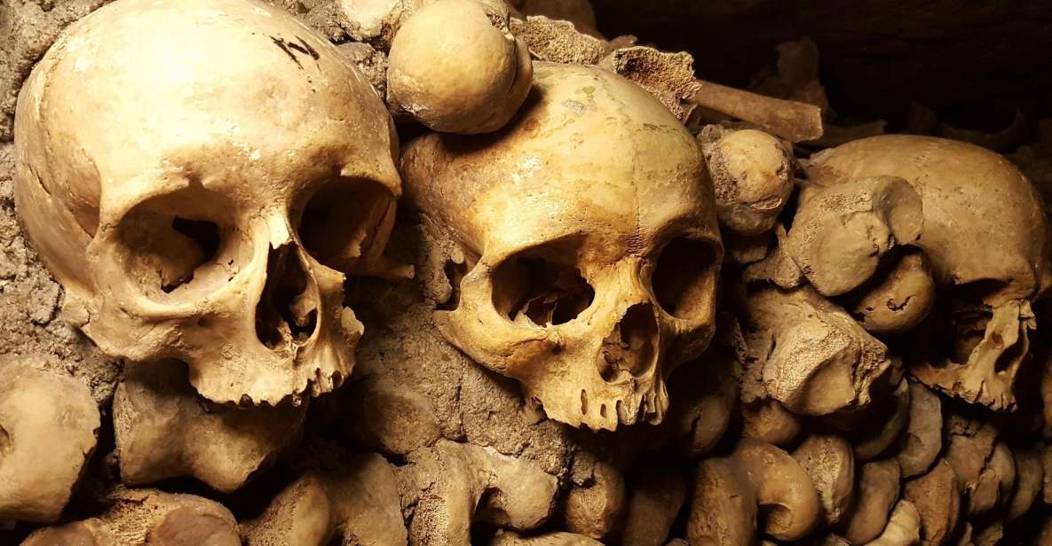 Paris: Catacombs Ticket and Seine River Cruise - Catacombs of Paris: the 131-step descent into six million stories