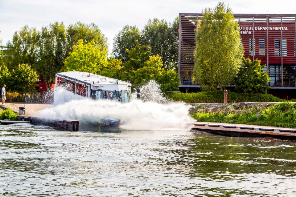 Paris: City and River Seine Tour on an Amphibious Bus - The Royal Path Toward Versailles and the Louis XIV Family Connection