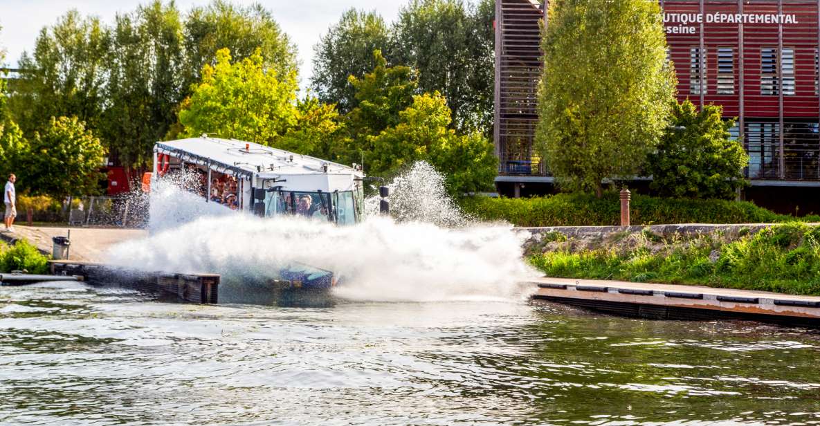 Paris: City and River Seine Tour on an Amphibious Bus - Meeting Point Timing and Onboard Rules That Affect Your Comfort