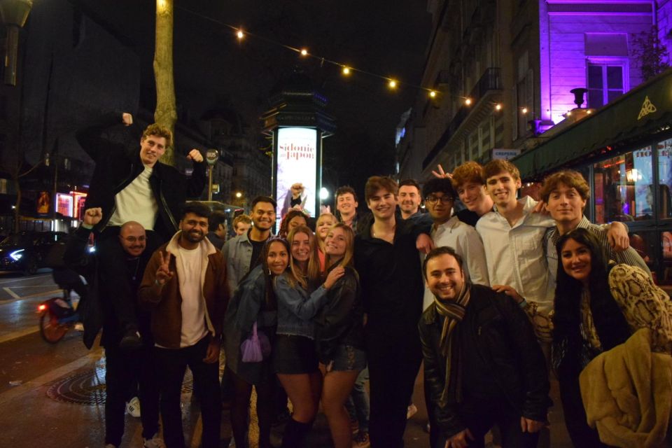 Paris: City Center Guided Pub Crawl with Shots & Club Entry - The First Bar: Your Social Warm-Up and Drink Deals