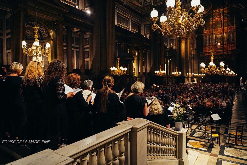 Paris: Classical Music Concert Tickets in Parisian Churches - La Madeleine in the 8th District: Neoclassical Beauty and Familiar Composers
