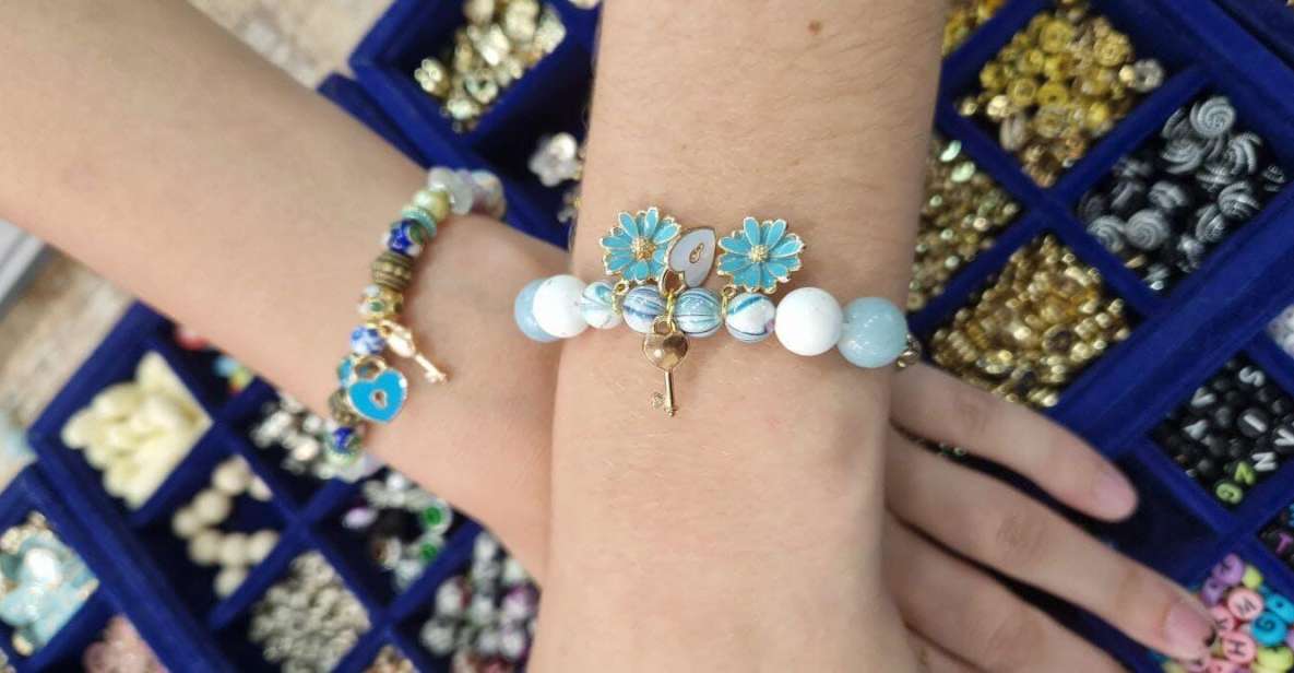 Paris: Custom Souvenir Bracelet Workshop - English, French, or Russian guidance that actually helps