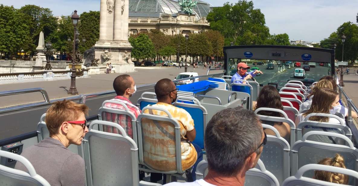 Paris: Discovery Hop-On Hop-Off and Paris by Night Tour - The Day Route: Major Stops and What to Do at Each One