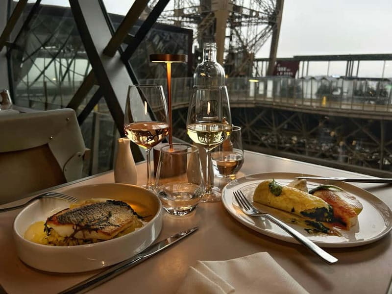 Paris: Early Dinner at Madame Brasserie in the Eiffel Tower - After dinner: making the first-floor visit part of the experience