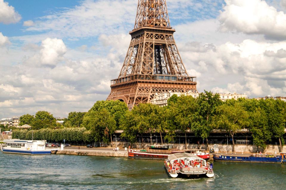 Paris: Eiffel Tower Access by Elevator & Seine River Cruise - Key Things I’d Mark on Your Paris Map
