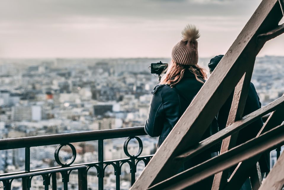 Paris: Eiffel Tower Stairs Climb to Level 2 & Summit Option - The 1st floor: guided tour, the 57-meter glass floor, and built-in story time