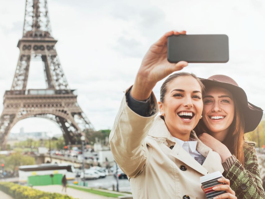 Paris: Eiffel Tower Tickets and City Bus Tour - Key stops on the bus: Opera, Concorde obelisk, and the Champs-Élysées line-up