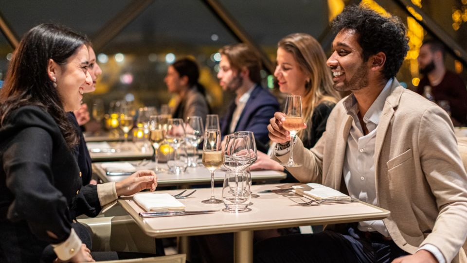 Paris: Elegant Dinner with Drinks in the Eiffel Tower - Champagne and Wine Included: What You Actually Get to Drink