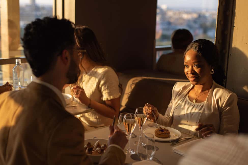 Paris: Elegant Dinner with Drinks in the Eiffel Tower - The Thierry Marx Menus: Gustave vs Grande Dame