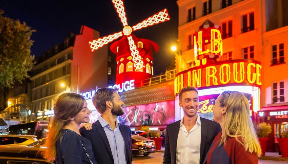 Paris: Evening Sightseeing Tour and Moulin Rouge Show - What you’re actually seeing on the route (and how to get good photos)
