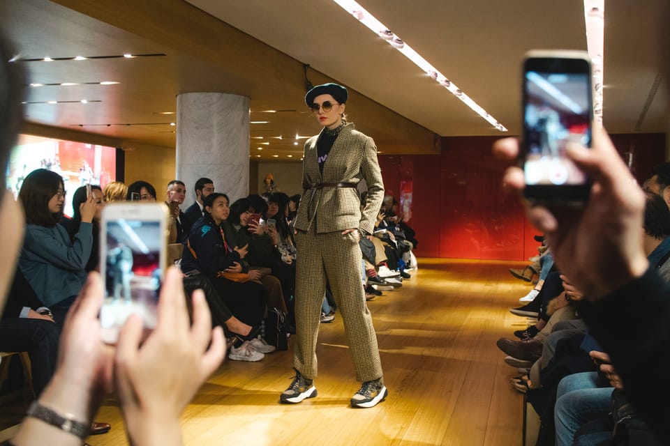 Paris: Fashion Show at Galeries Lafayette Haussmann - The 30-Minute Show: Seats, Models, Music, and the Pace