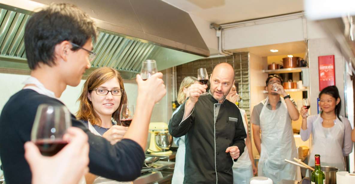 Paris: Full-Day Cooking Class with 3-Course Lunch - Cooking in Teams: How You Get Hands-On Time