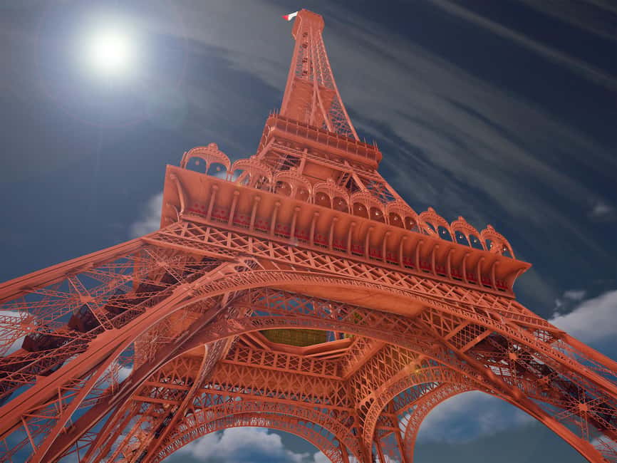 Paris : Immersive Eiffel Tower tour with virtual reality - Seeing Workers and Their Daily Life on the Site