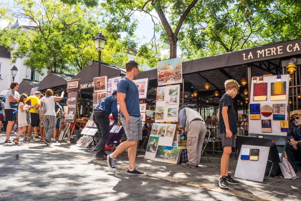 Paris Montmartre: 2-Hour City Tour in German - How the route helps you avoid Montmartre overload