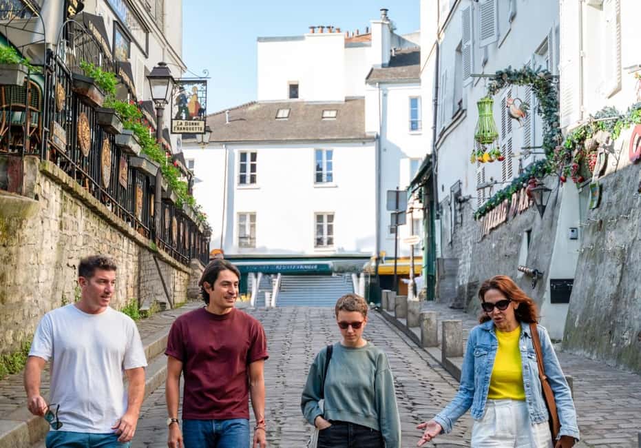 Paris: Montmartre, Notre-Dame, & Louvre Tour with Cruise - Transportation, headsets, and the reality of a long walking day