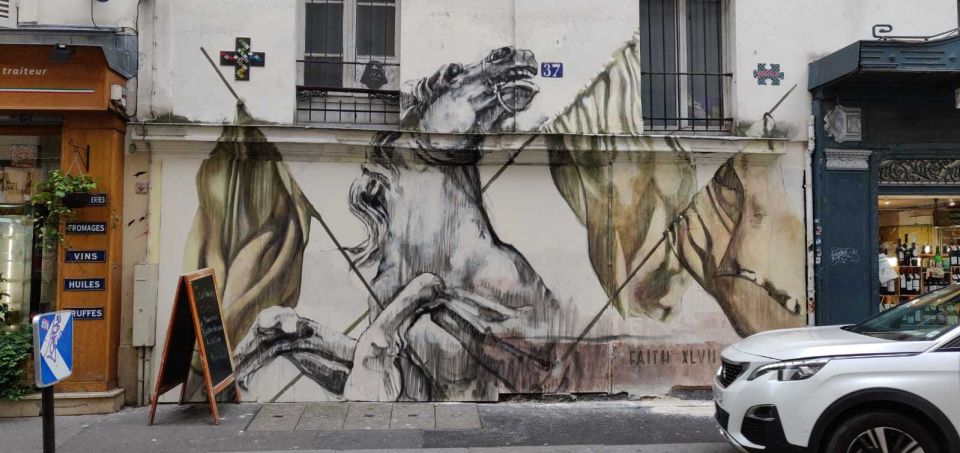 Paris: Montmartre Street Art Tour with an Artist - Starting at Place Blanche: easy to find, but don’t cut it close