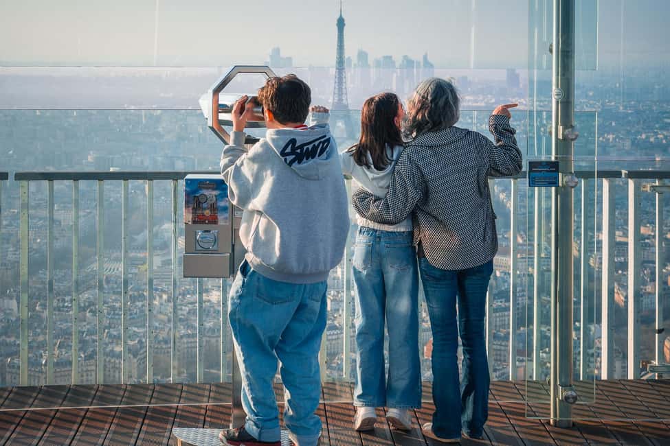 Paris: Montparnasse Tower Observation Deck Entry Ticket - Skip the line, then use your time wisely on the rooftop