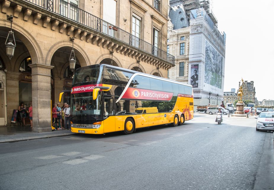 Paris: Openair Double Decker Bus Audio-Guided City Tour - Key takeaways before you get on the bus