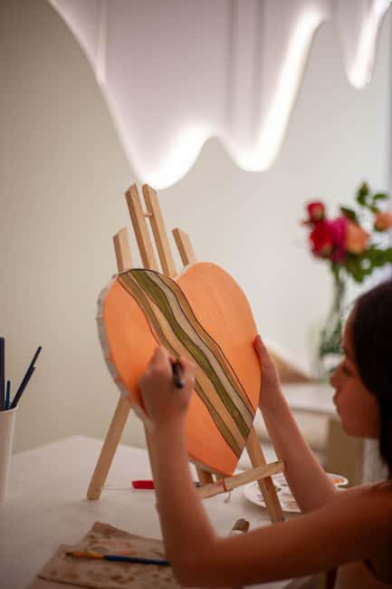 Paris : Painting experience in an art cafe - Price and value: what $46 buys you in practice