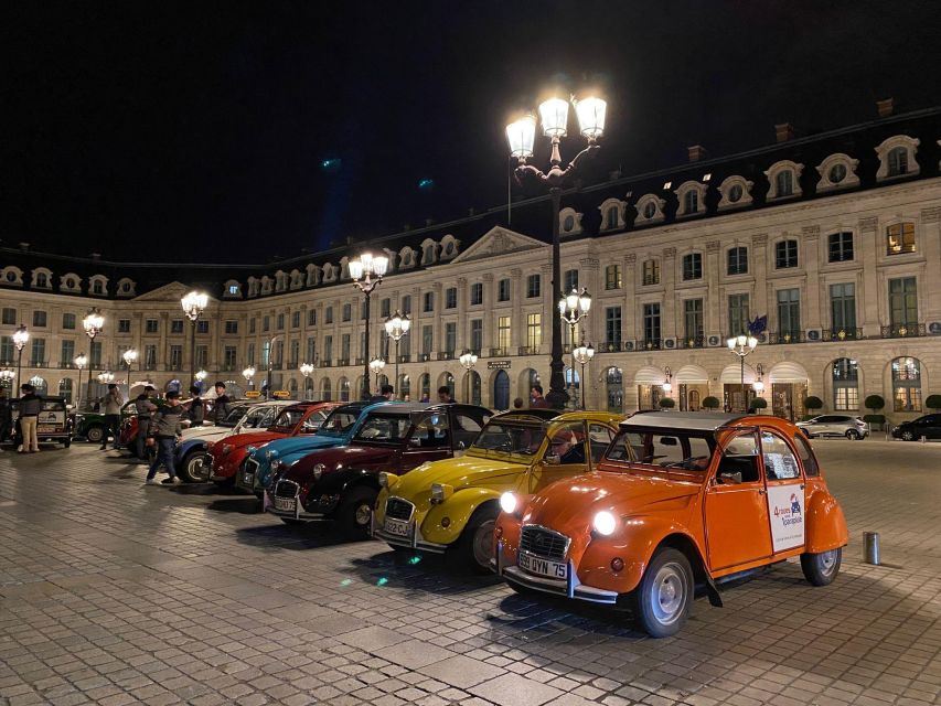 Paris: Private Christmas Lights Tour by Citroën 2CV - Your two-hour route: 55 minutes, a photo stop at Champs de Mars, then 55 more