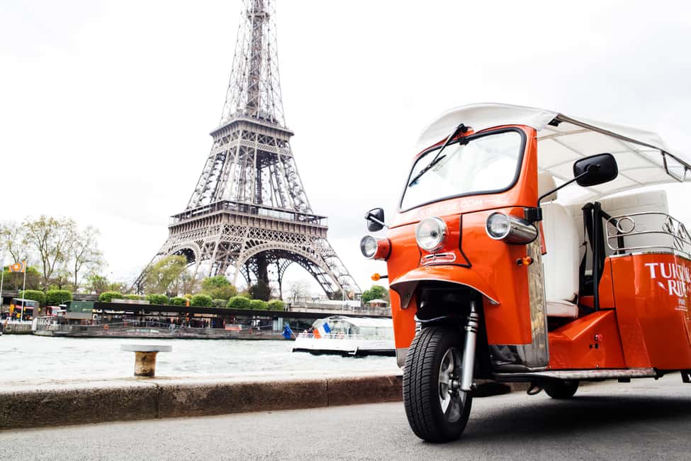 Paris: Private City Highlight Tour by Electric Tuk-Tuk - Starting at Place Saint-Germain-des-Prés: Your Ride Setup