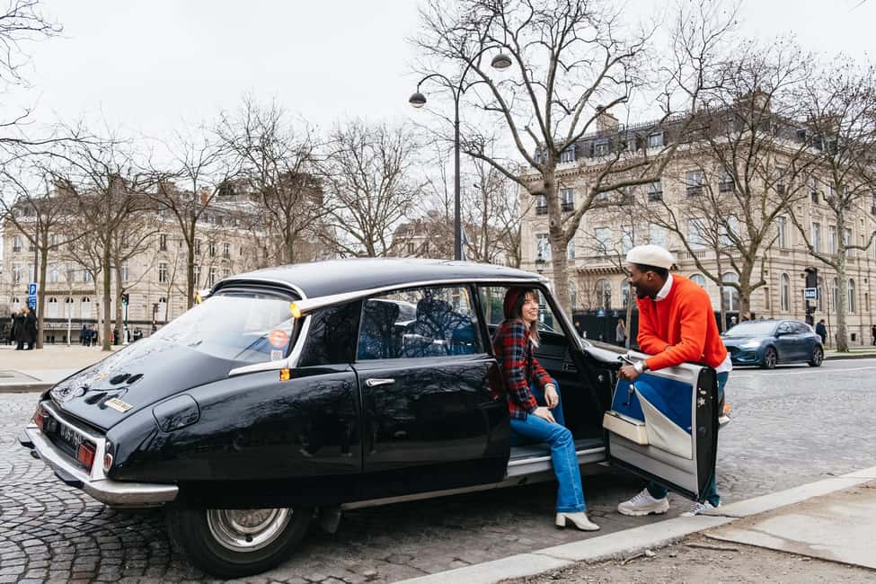 Paris: Private Guided City Tour in a Traction Avant or DS 21 - Hotel pickup and choosing 1, 2, or 3 hours
