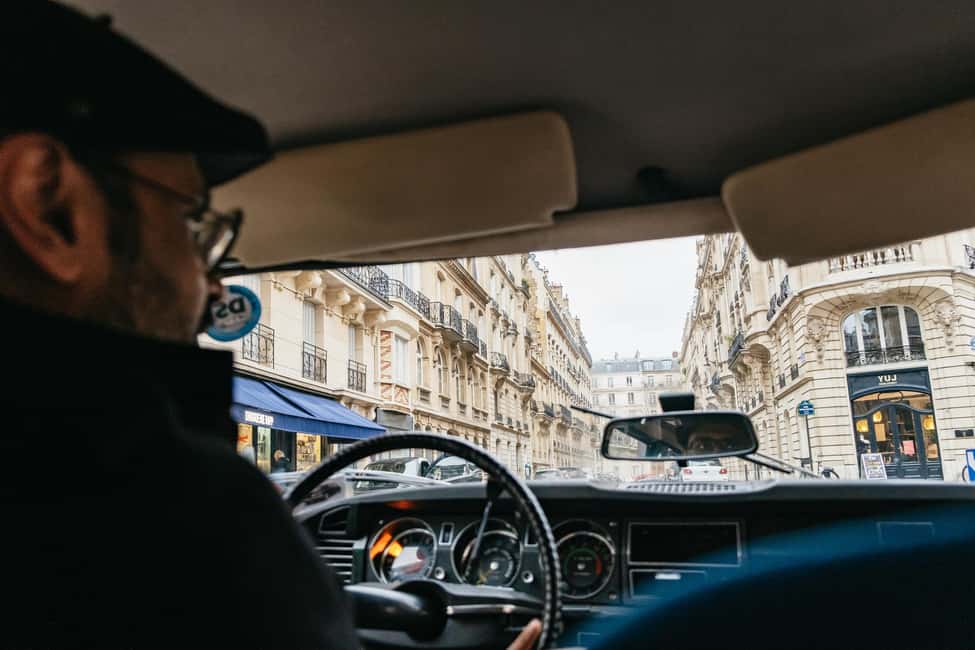 Paris: Private Guided City Tour in a Traction Avant or DS 21 - Practical realities: luggage rules, comfort, and who should skip it