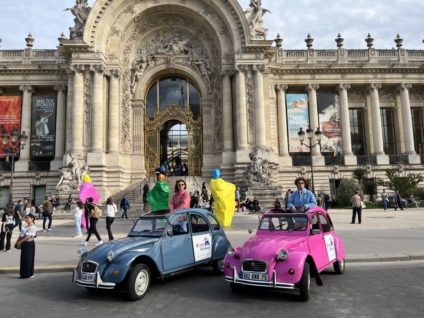 Paris: Private Sightseeing Tour in Citroën 2CV - Your Driver-Guide Commentary: English/French Stories That Make Stops Click