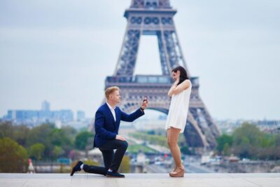 Paris: Romantic Photoshoot for Couples - The Eiffel Tower Photo Stop: 75 Minutes of Poses and Real Paris Vibes