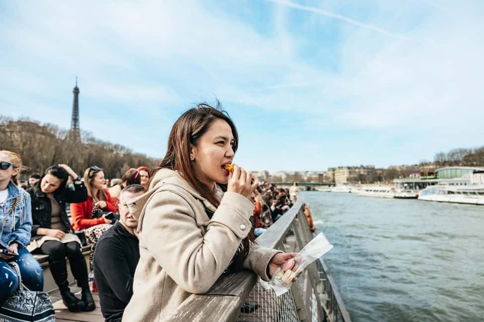 Paris: Seine Cruise and Macaron Tasting by the Eiffel Tower - Price and value: what $21 really buys you