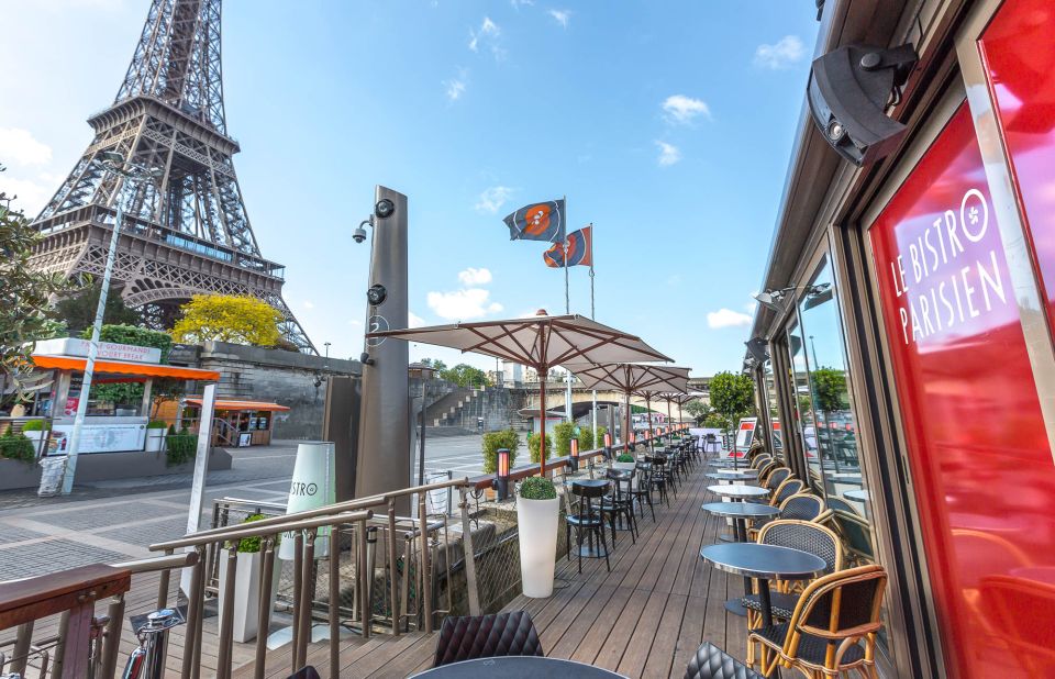 Paris: Seine River Cruise and 3-course Bistro Lunch - Le Bistro Parisien at the Eiffel Tower: the lunch anchor