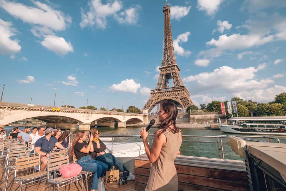 Paris: Seine River Cruise with Champagne from Eiffel Tower - Key things to know before you go